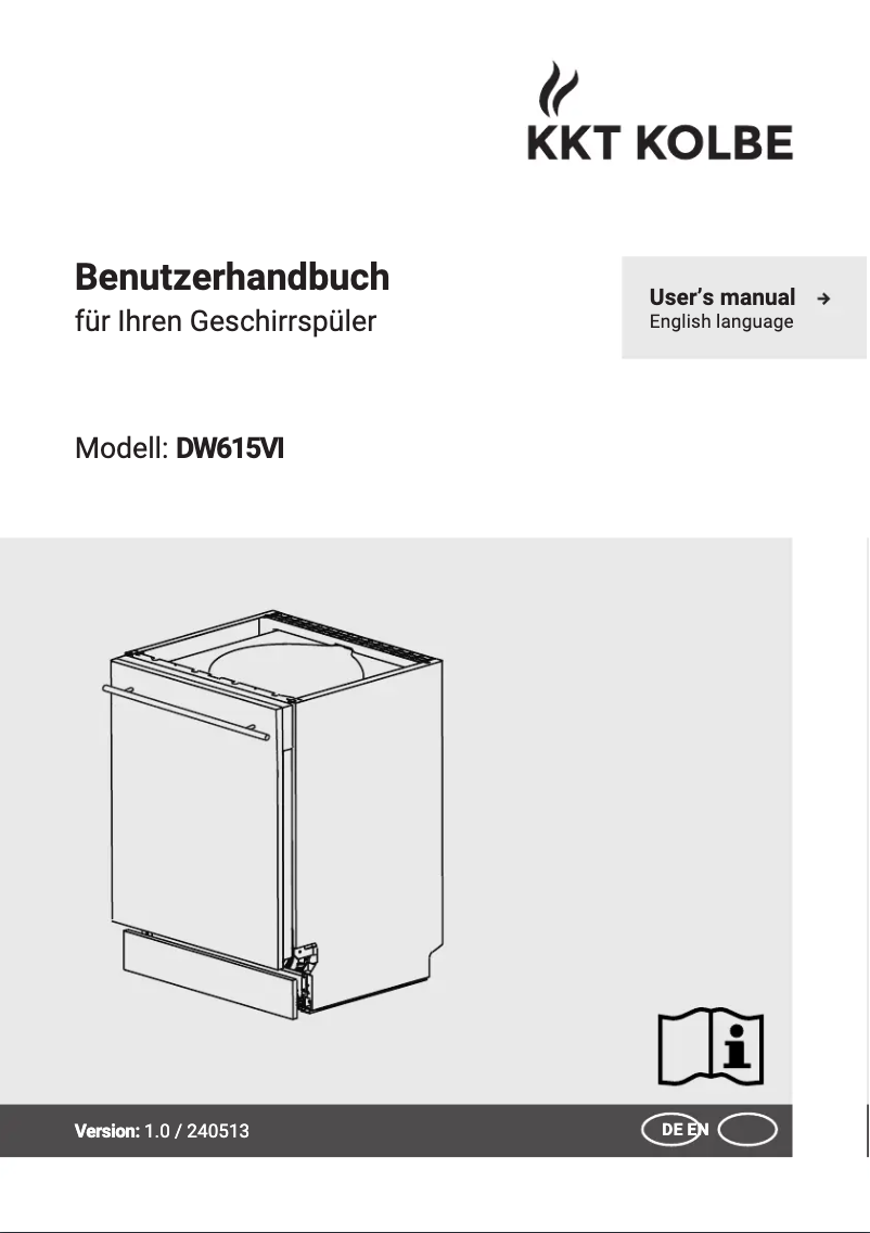 Image de la première page du manuel de l'appareil DW615VI