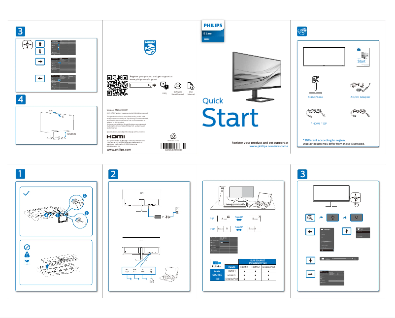 First page image of the manual for 342E2E