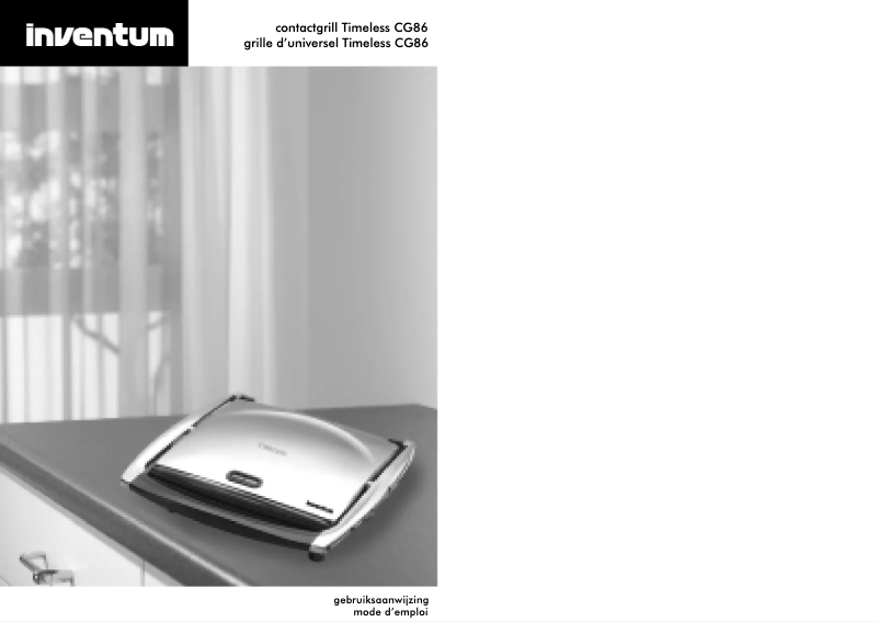 Imagen de la primera página del manual del dispositivo CG86