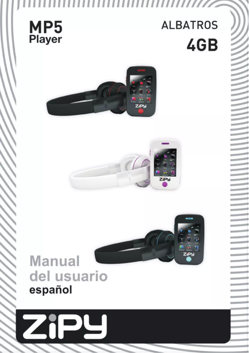 Page 1 de la notice Manuel utilisateur Zipy Albatros