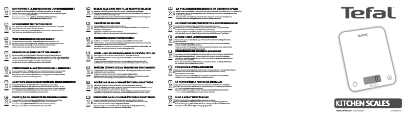 Page 1 de la notice Manuel utilisateur Tefal Optiss BC5004