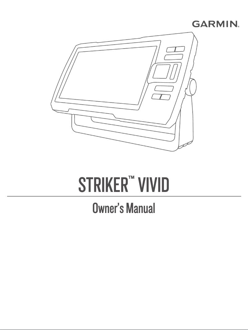 Page n°1 - Guide d'installation Garmin STRIKER Vivid 5cv