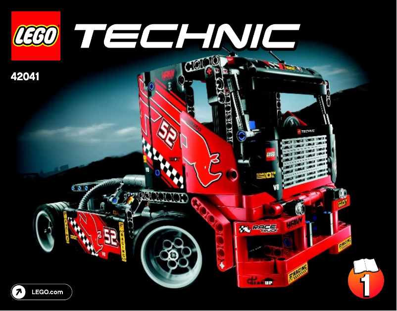 Page 1 de la notice Manuel utilisateur Lego Technic 42041