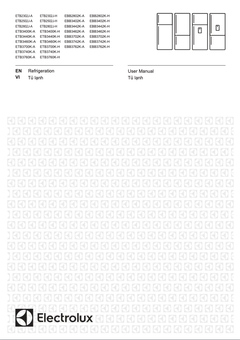 Page 1 de la notice Manuel utilisateur Electrolux EBB3402K-A