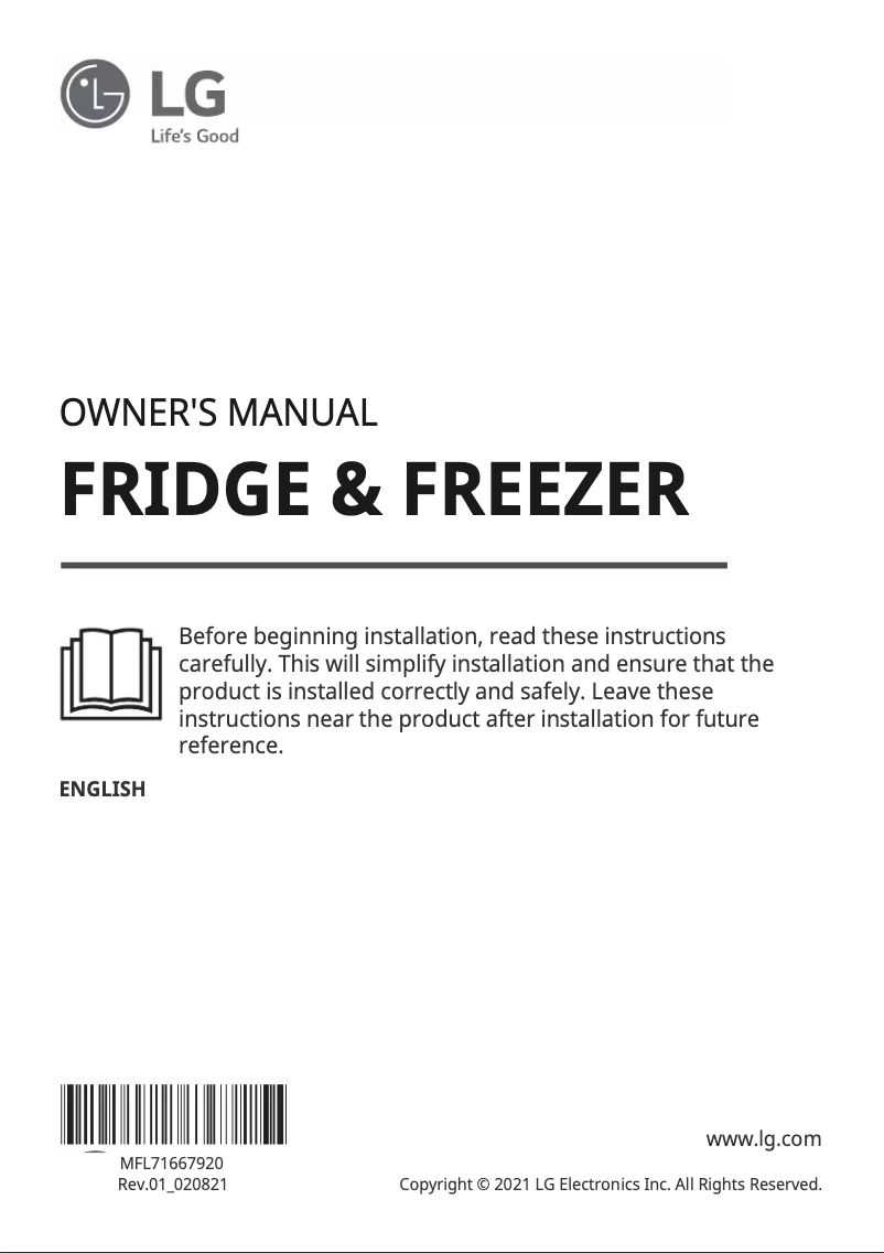 Image de la première page du manuel de l'appareil GRD-274PNC