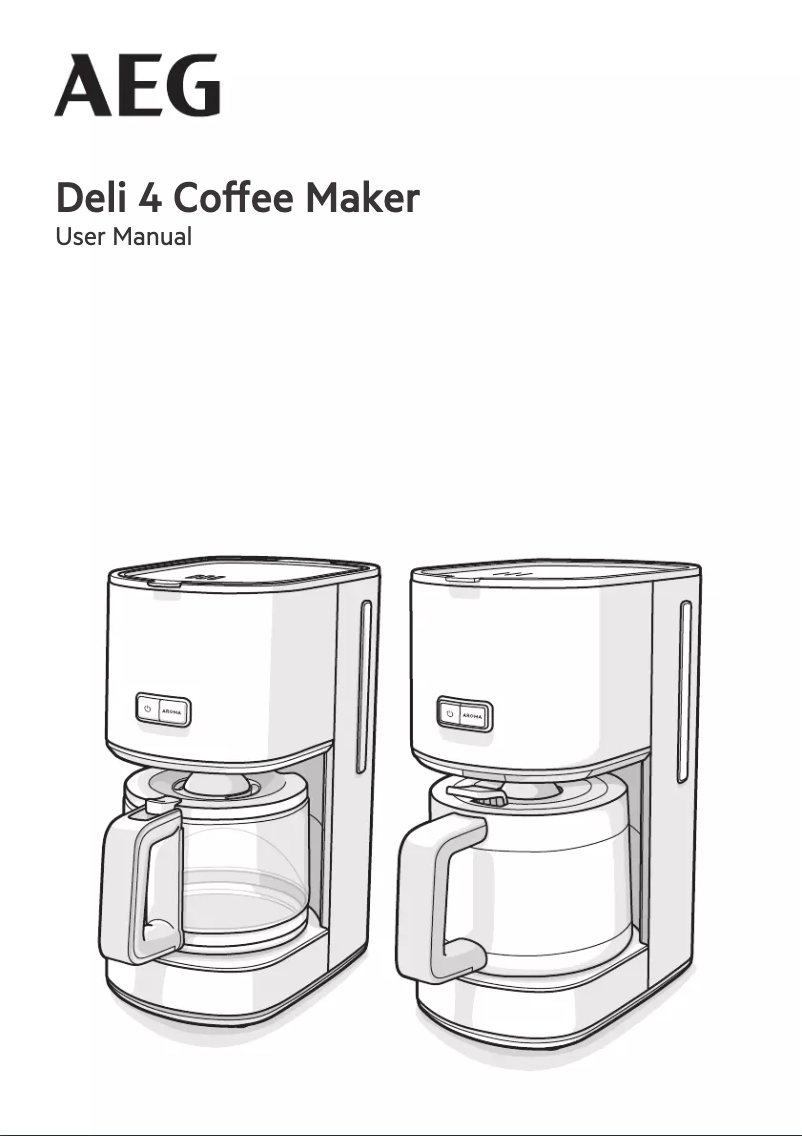 Page 1 de la notice Manuel utilisateur AEG CM4-1-4ST