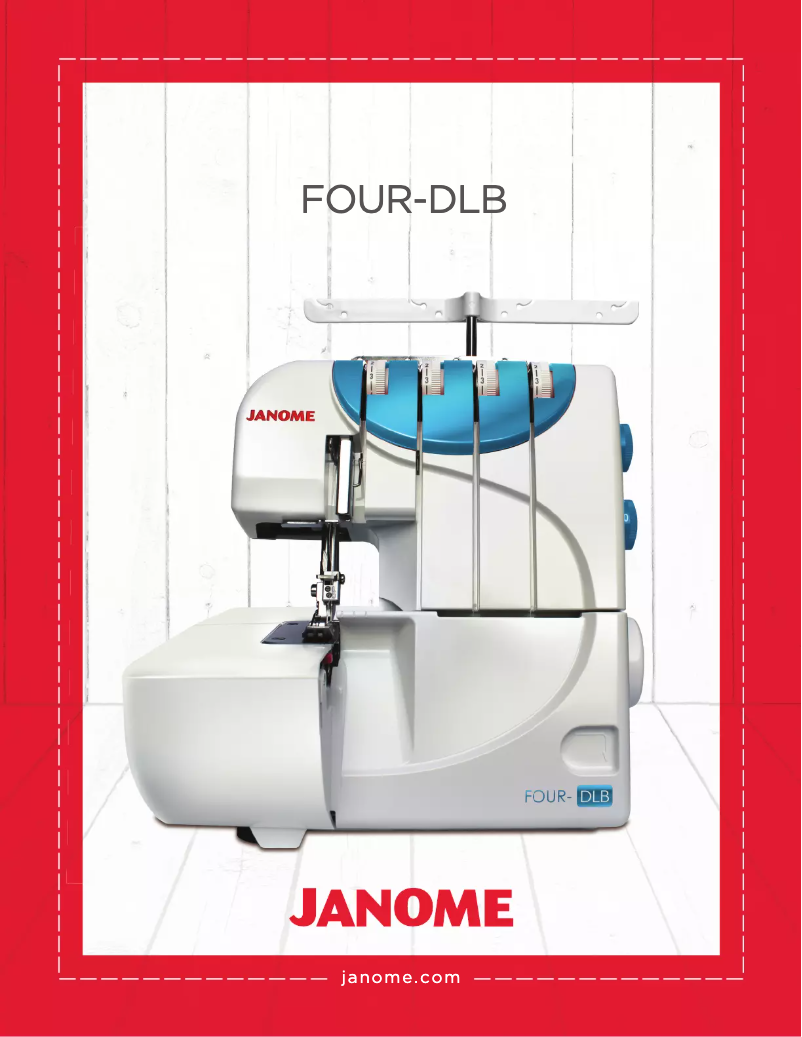 Page n°1 - Fiche technique Janome Four-DLB