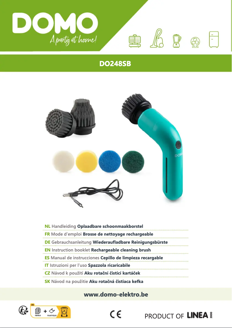 Image de la première page du manuel de l'appareil DO248SB