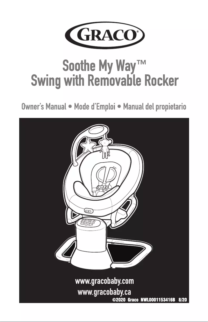 Image de la première page du manuel de l'appareil Soothe My Way