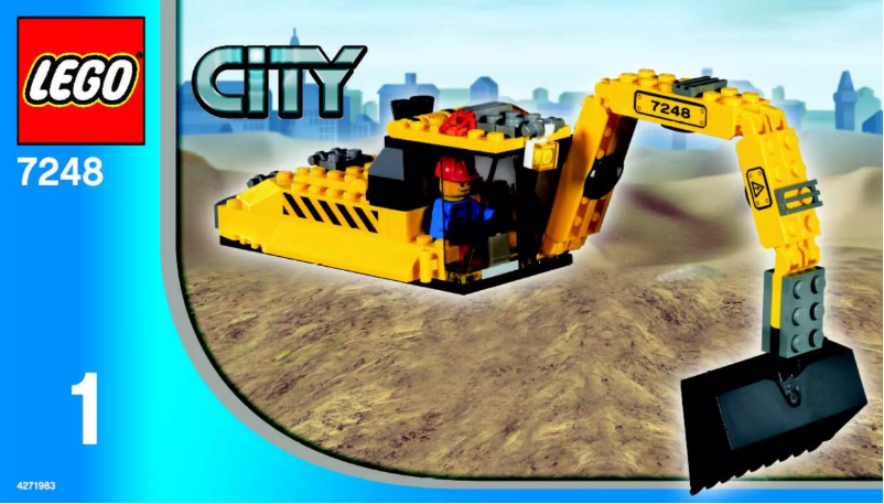 First page image of the manual for City 7248