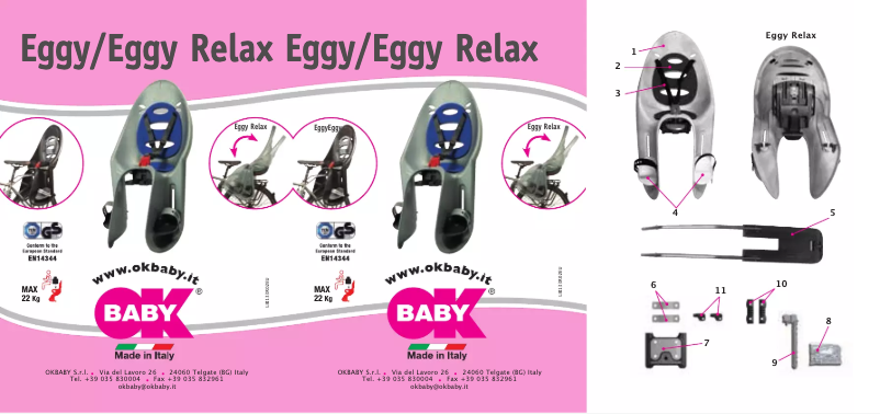 Image de la première page du manuel de l'appareil Eggy 36