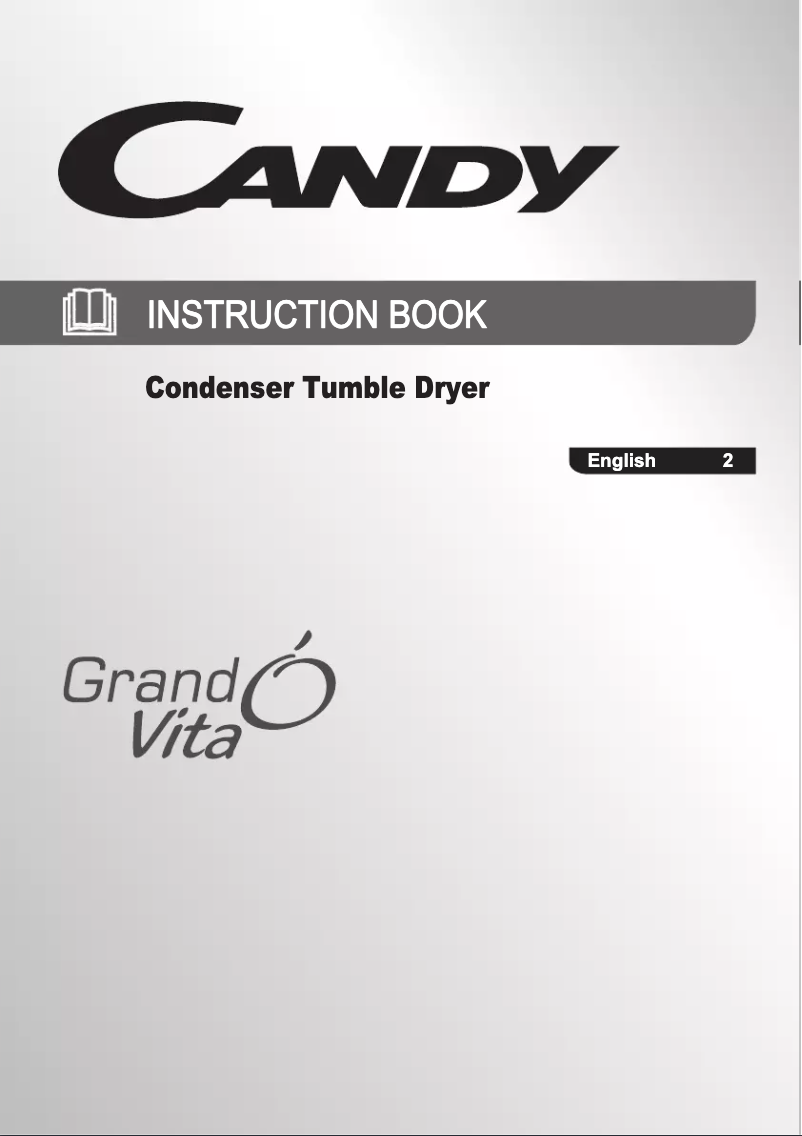 Page 1 de la notice Manuel utilisateur Candy GVC D81BB-80