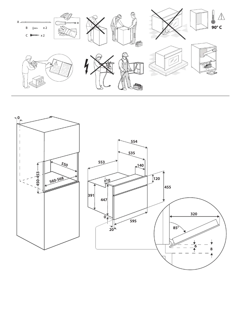 Image de la première page du manuel de l'appareil AMW 799 IX