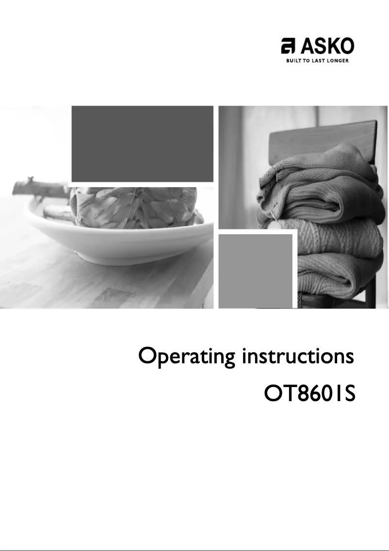 Image de la première page du manuel de l'appareil OT8601S