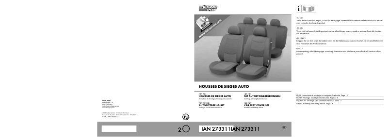 Page 1 de la notice Manuel utilisateur Ultimate Speed IAN 273311