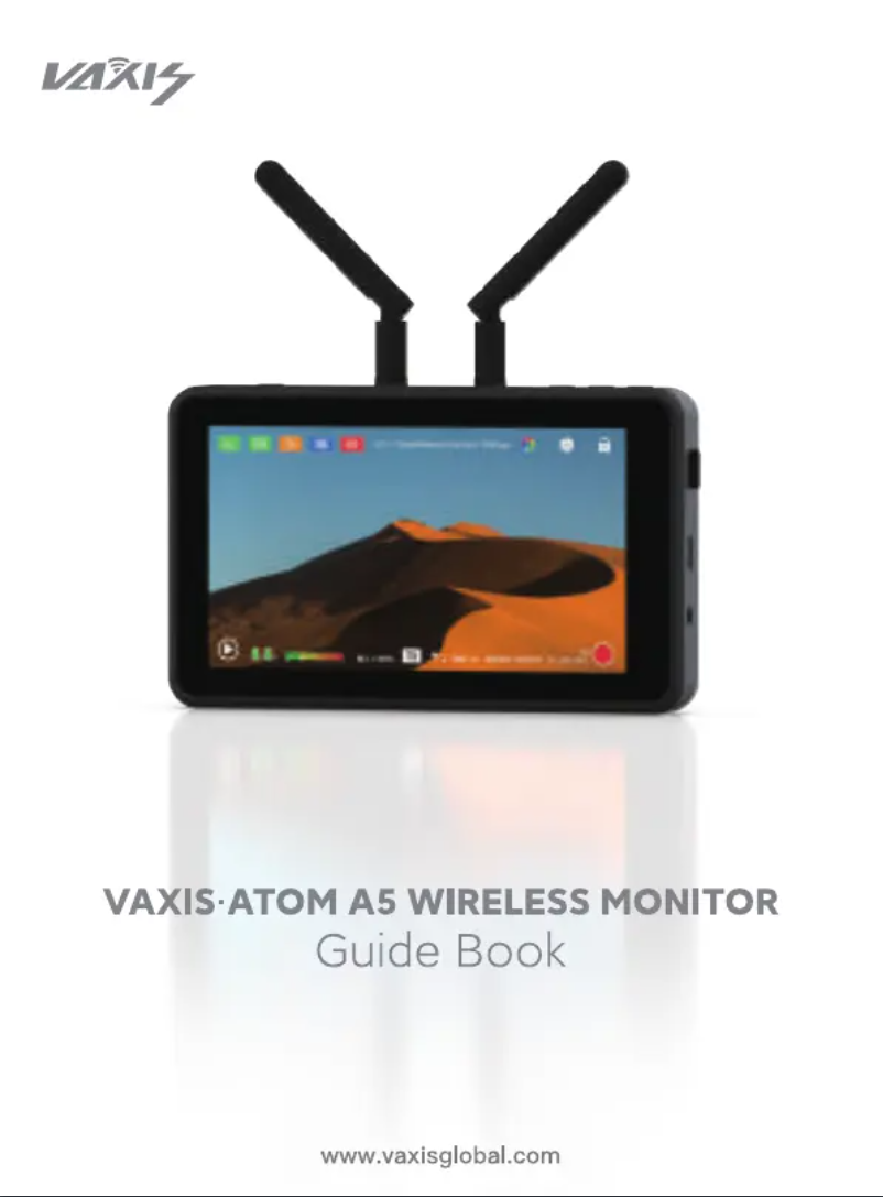 Image de la première page du manuel de l'appareil Atom A5