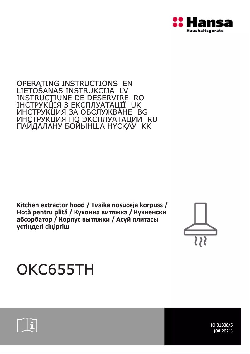 Page n°1 - Manuel utilisateur Hansa OKC655TH