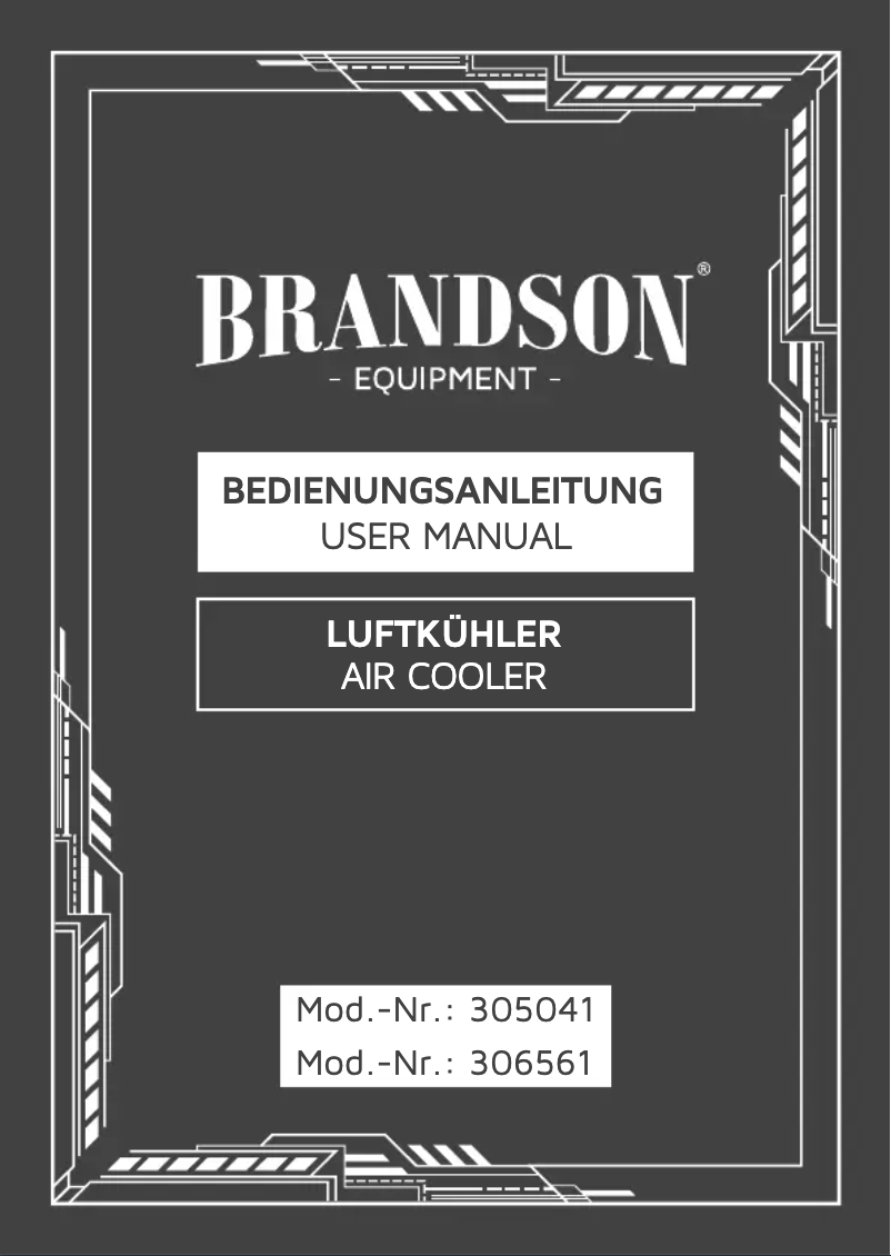 Page 1 de la notice Manuel utilisateur Brandson 306561