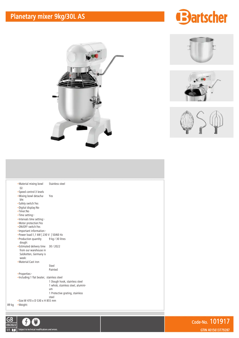 Image de la première page du manuel de l'appareil 101917