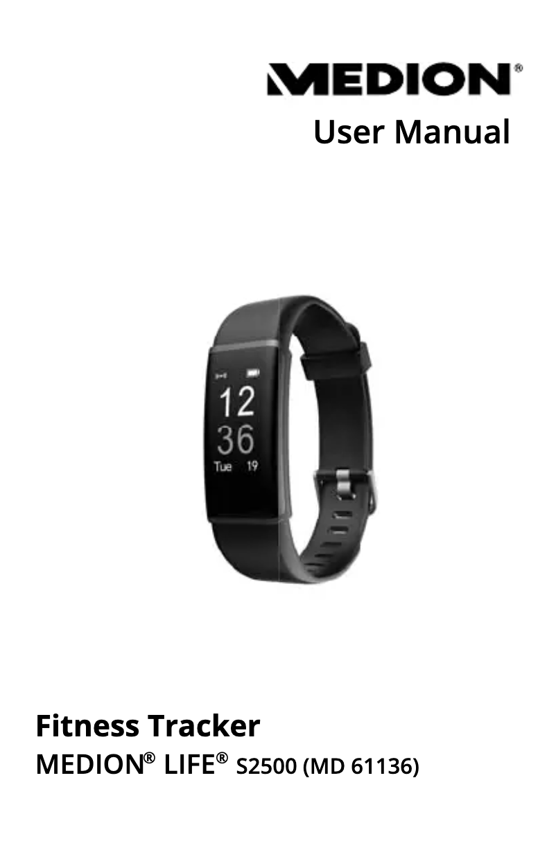 Page 1 de la notice Manuel utilisateur Medion LIFE S2500 (MD 61017)