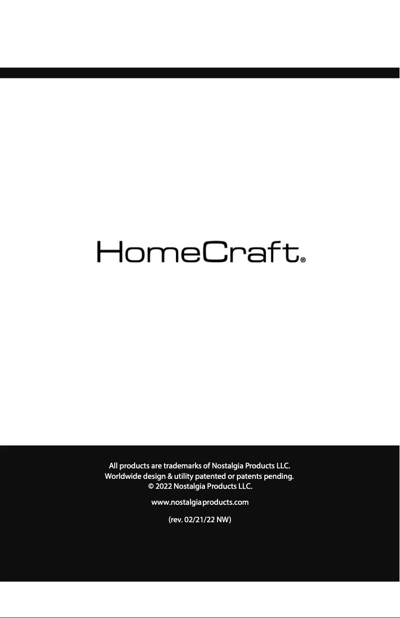 Página 1 del manual Manual de usuario HomeCraft HCWKT1SS