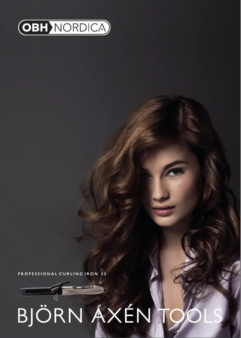 Page n°1 - Manuel utilisateur OBH Nordica Curling iron 32