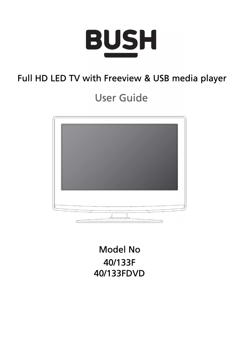 Image de la première page du manuel de l'appareil 40/133F