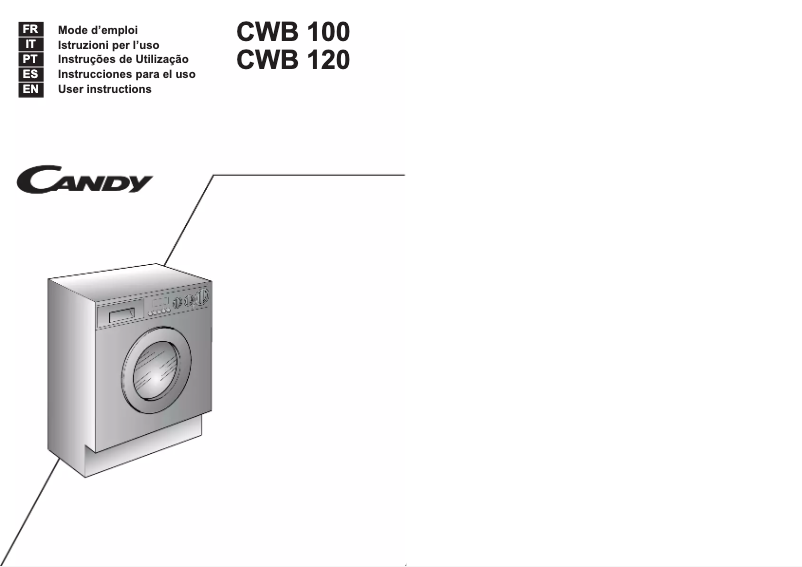 Image de la première page du manuel de l'appareil CWB 100-37S