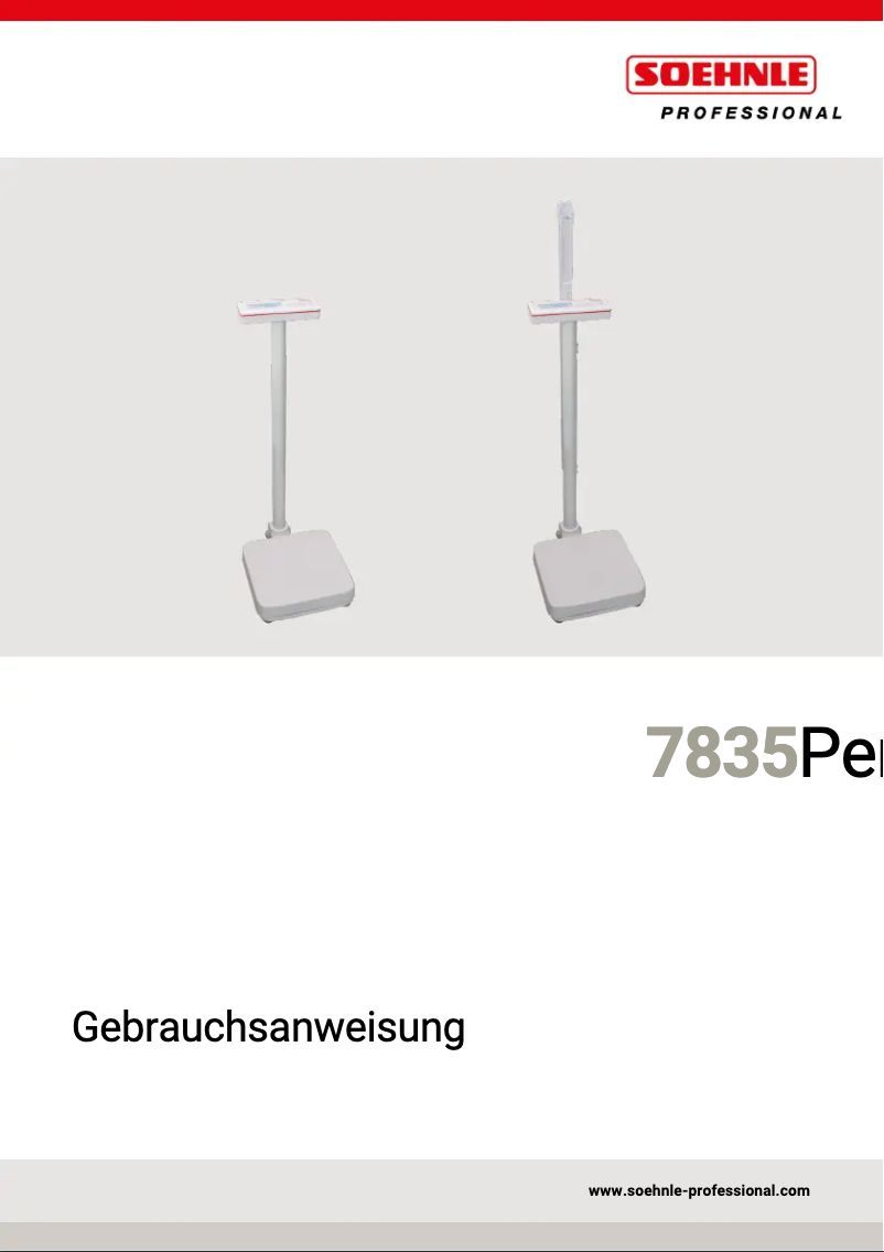 Image de la première page du manuel de l'appareil 7835