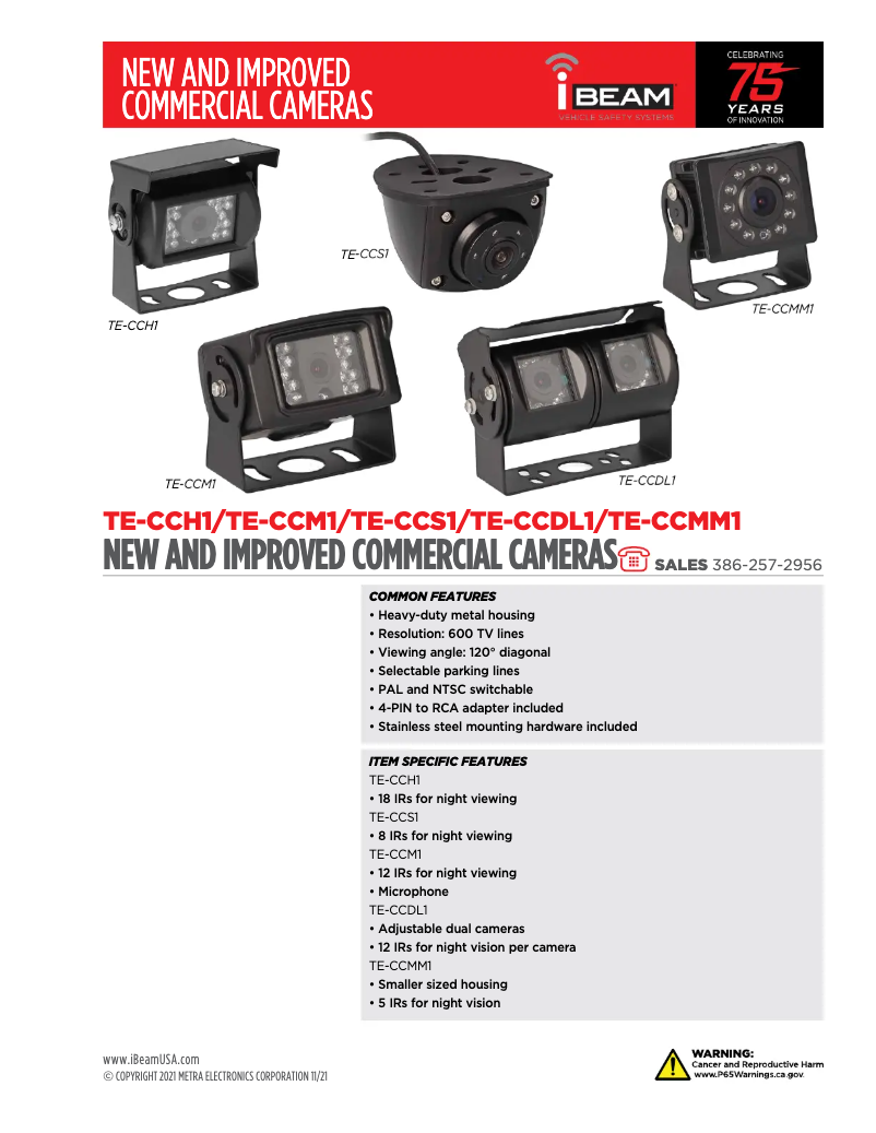 Imagen de la primera página del manual del dispositivo TE-CCM1