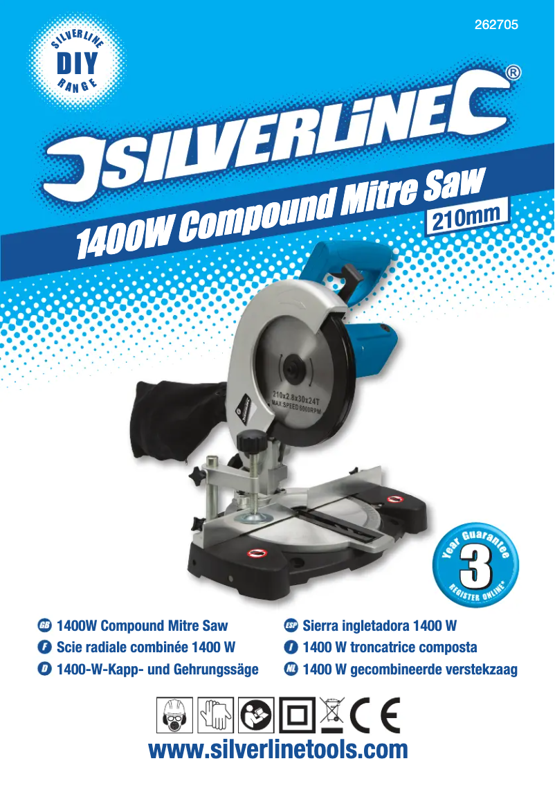 Page n°1 - Manuel utilisateur Silverline 262705