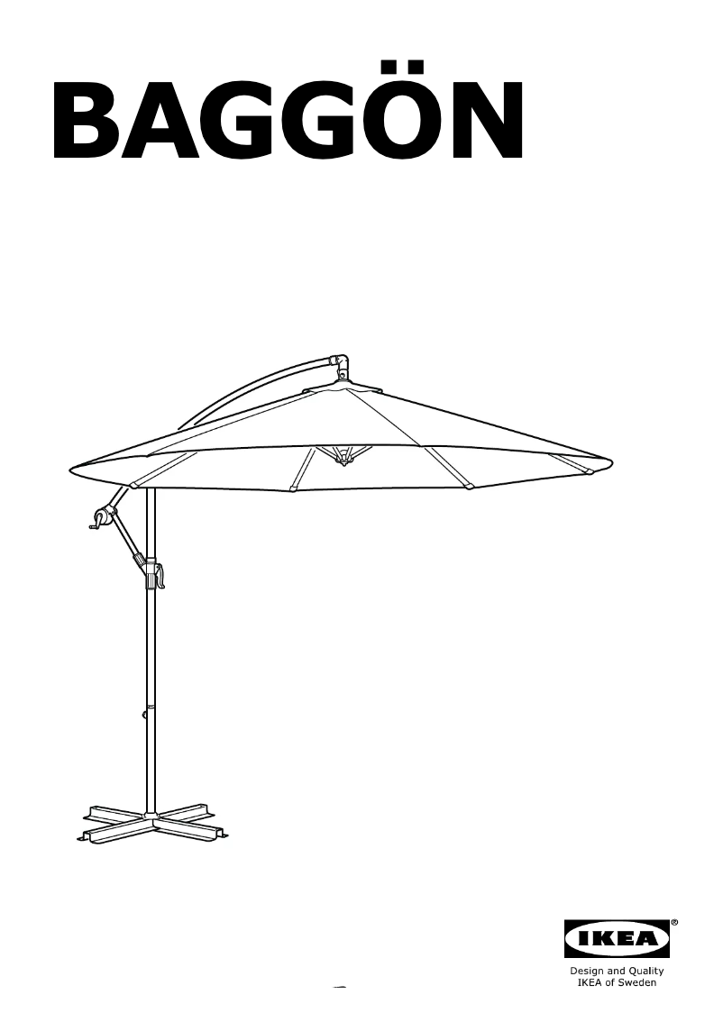 Image de la première page du manuel de l'appareil BAGGON