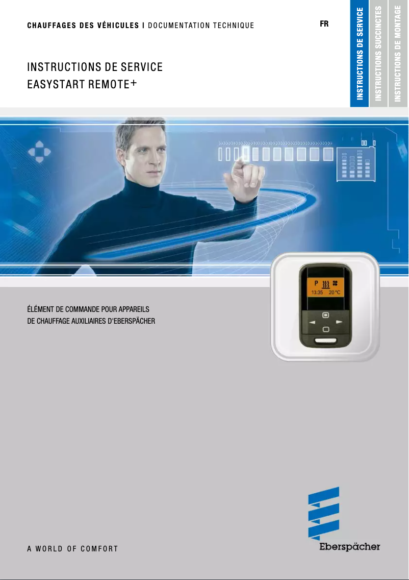 Page 1 de la notice Manuel utilisateur Eberspacher EasyStart Remote plus