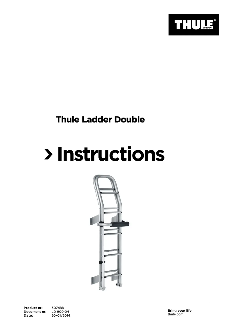 Página 1 del manual Manual de usuario Thule Ladder 10 Steps