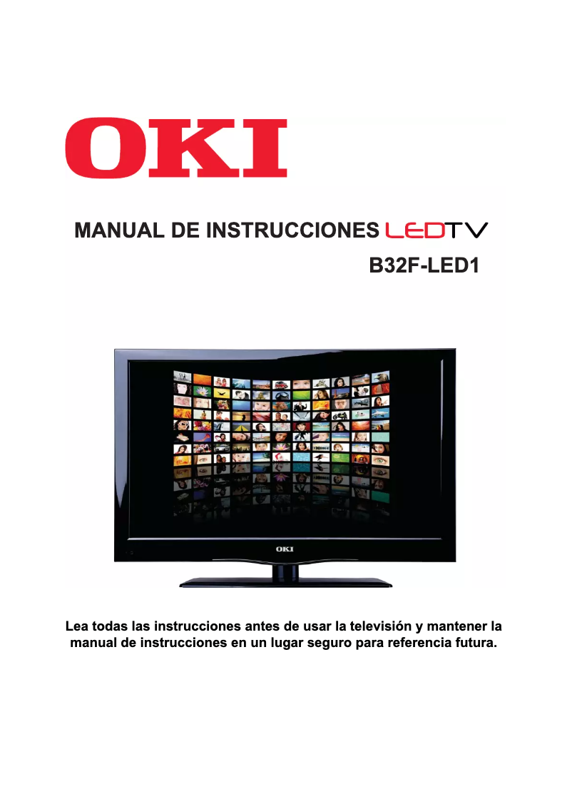 Page n°1 - Manuel utilisateur OKI B32F-LED 1