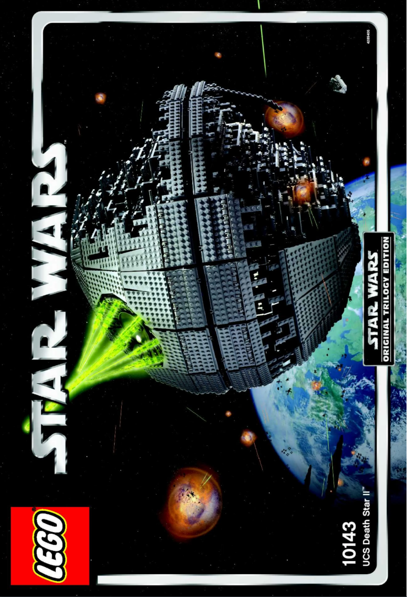 Page 1 de la notice Manuel utilisateur Lego UCS Death Star II