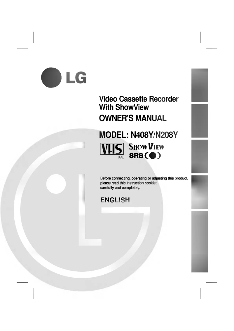 Page 1 de la notice Manuel utilisateur LG N408Y