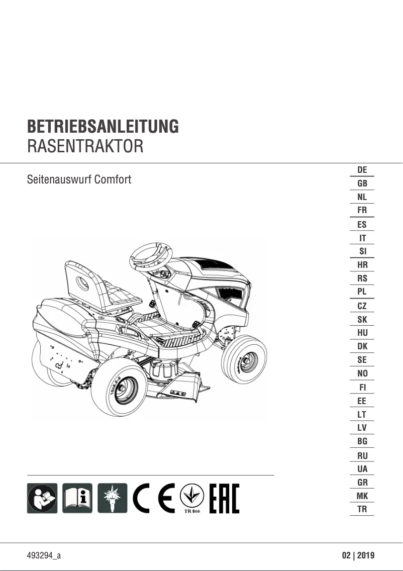 Page 1 de la notice Manuel utilisateur AL-KO 15-93.2 HDS-A Easy