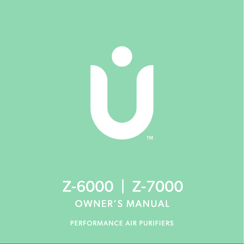 Image de la première page du manuel de l'appareil Z-6000