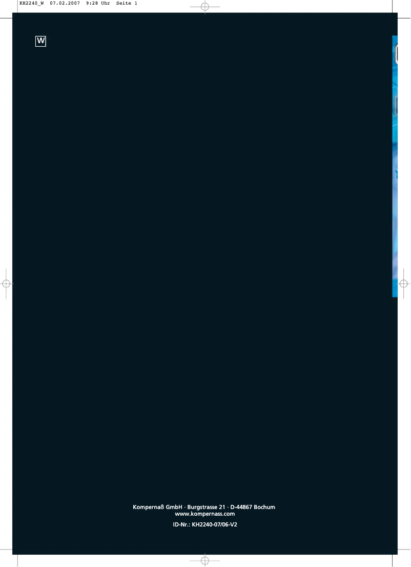 Page 1 de la notice Manuel utilisateur SilverCrest KH2240