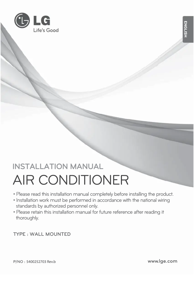 First page image of the manual for K09AH