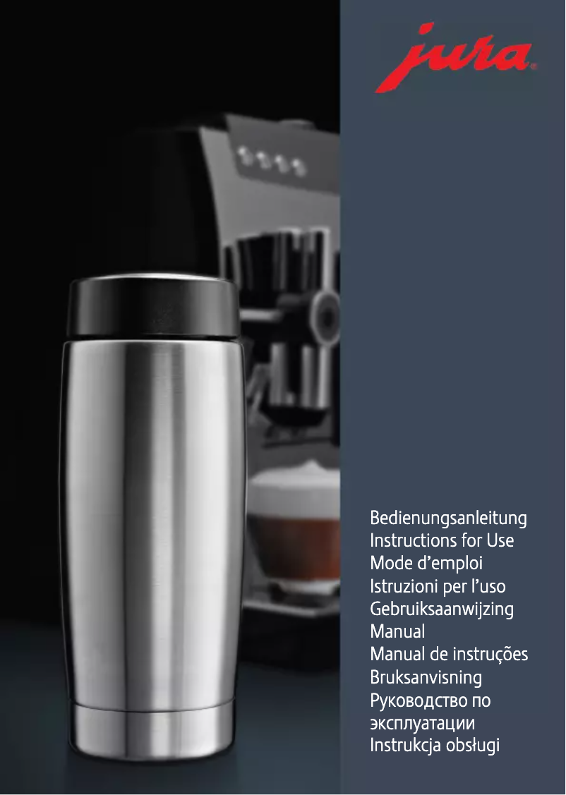 Page 1 de la notice Manuel utilisateur Jura 68166