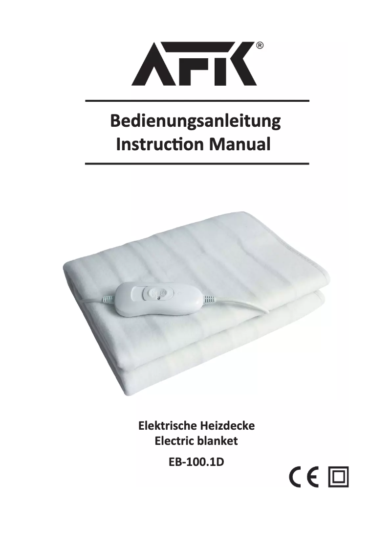 Página 1 del manual Manual de usuario AFK EB-100.1D
