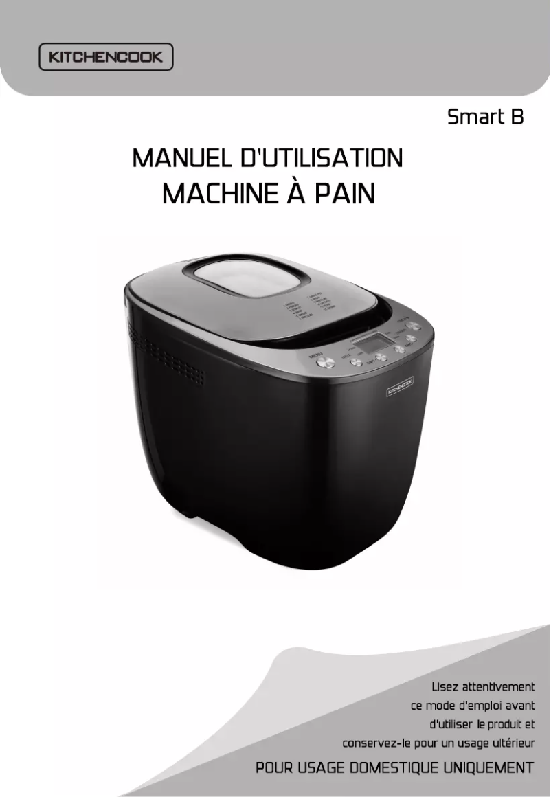Page n°1 - Manuel utilisateur Kitchen Cook Smart B