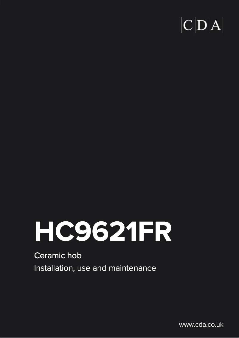 Image de la première page du manuel de l'appareil HC9621FR