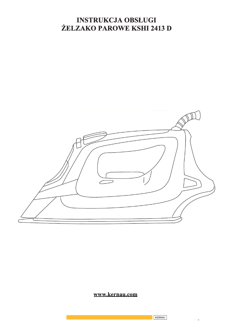 Página 1 del manual Manual de usuario Kernau KSHI 2413 D