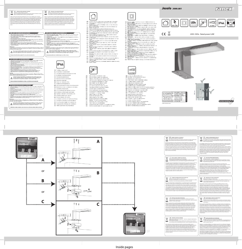 Page 1 de la notice Manuel utilisateur Smartwares 10.002.81