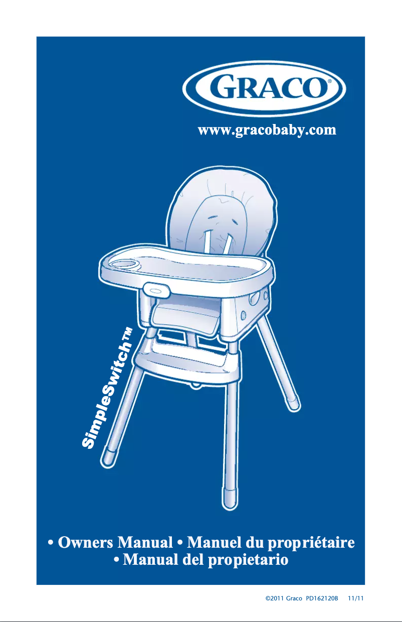 Page 1 de la notice Manuel utilisateur Graco SimpleSwitch