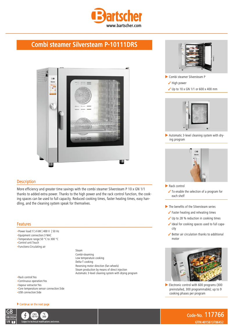 Image de la première page du manuel de l'appareil 117766