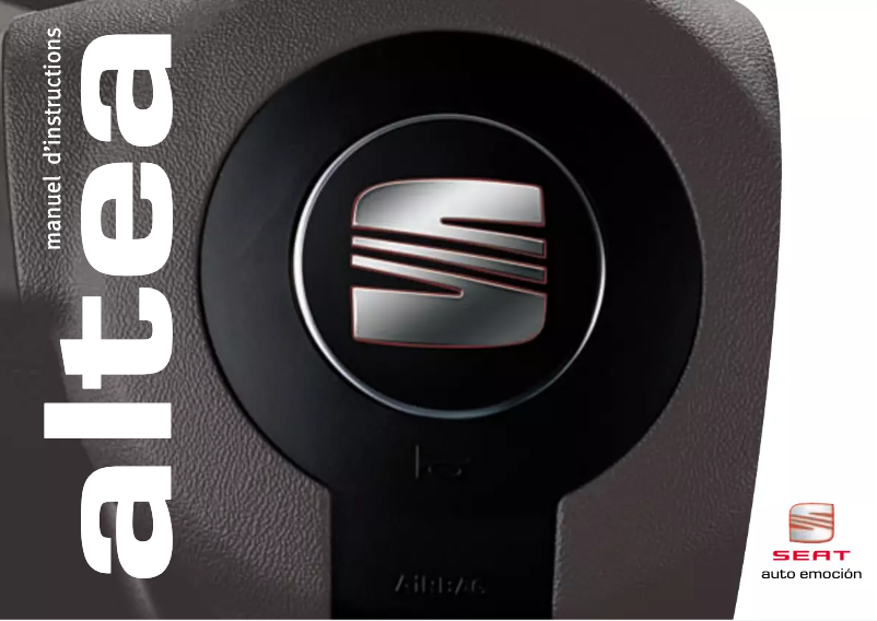 Image de la première page du manuel de l'appareil Altea (2005)